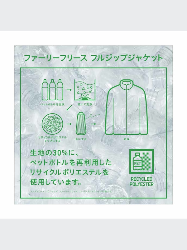 ファーリーフリースフルジップジャケット（長袖）
