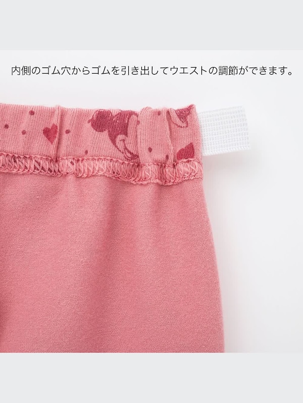 ユニクロ公式 | ベビー ディズニー コレクション レギンス（10分丈 