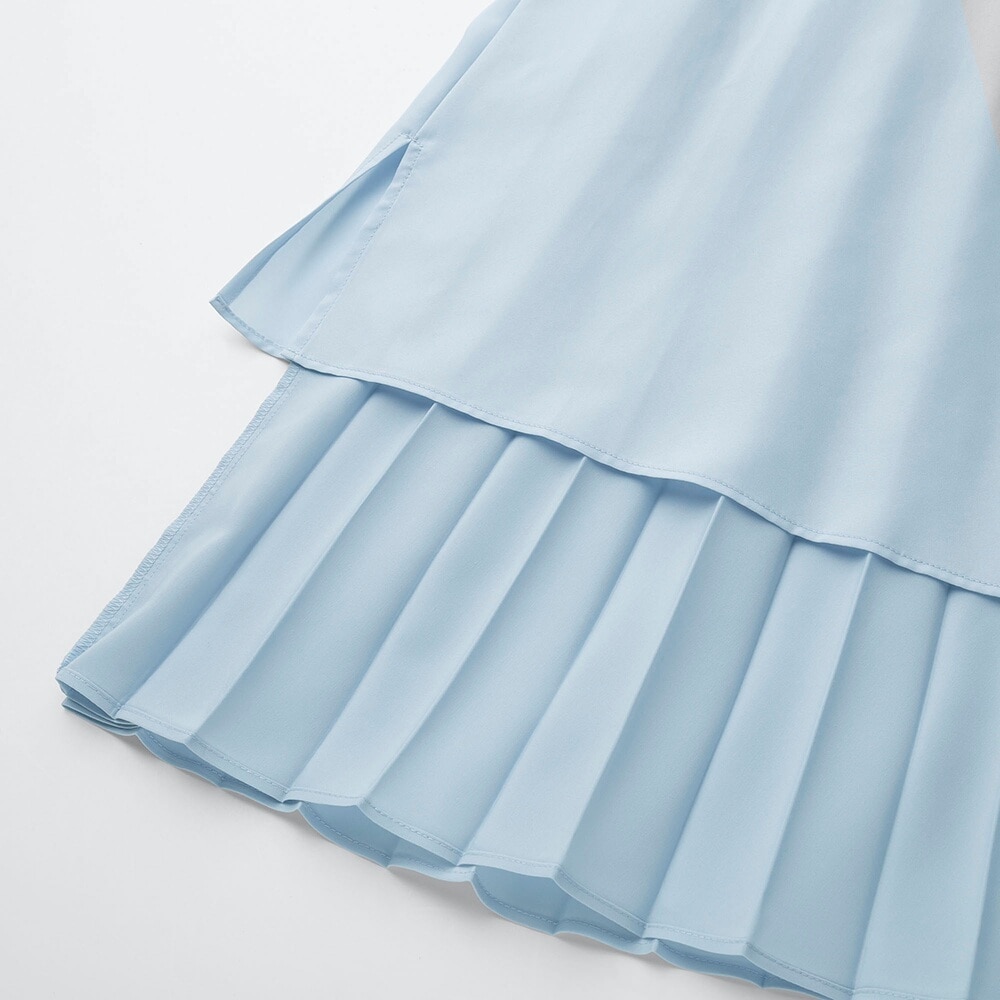 プリーツロングスカート（丈標準80～84cm）