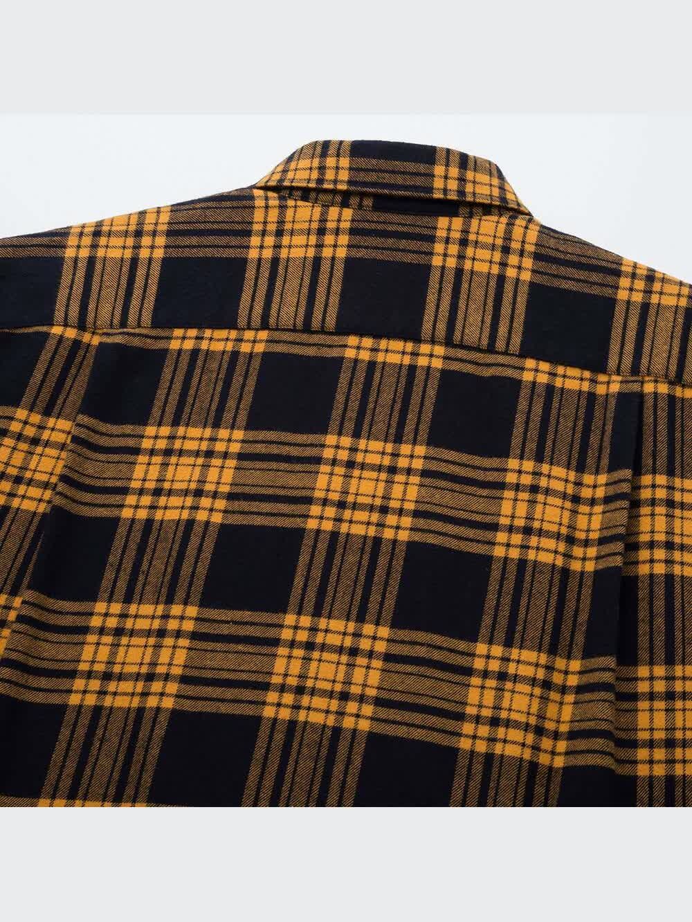 ユニクロ公式 | フランネルチェックシャツ（レギュラーカラー・長袖）