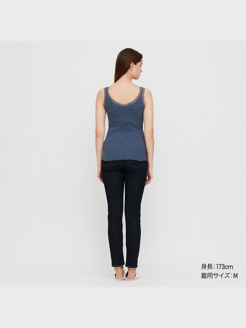 専用出品 ユニクロ公式 | コットンポインテールレースタンクトップ