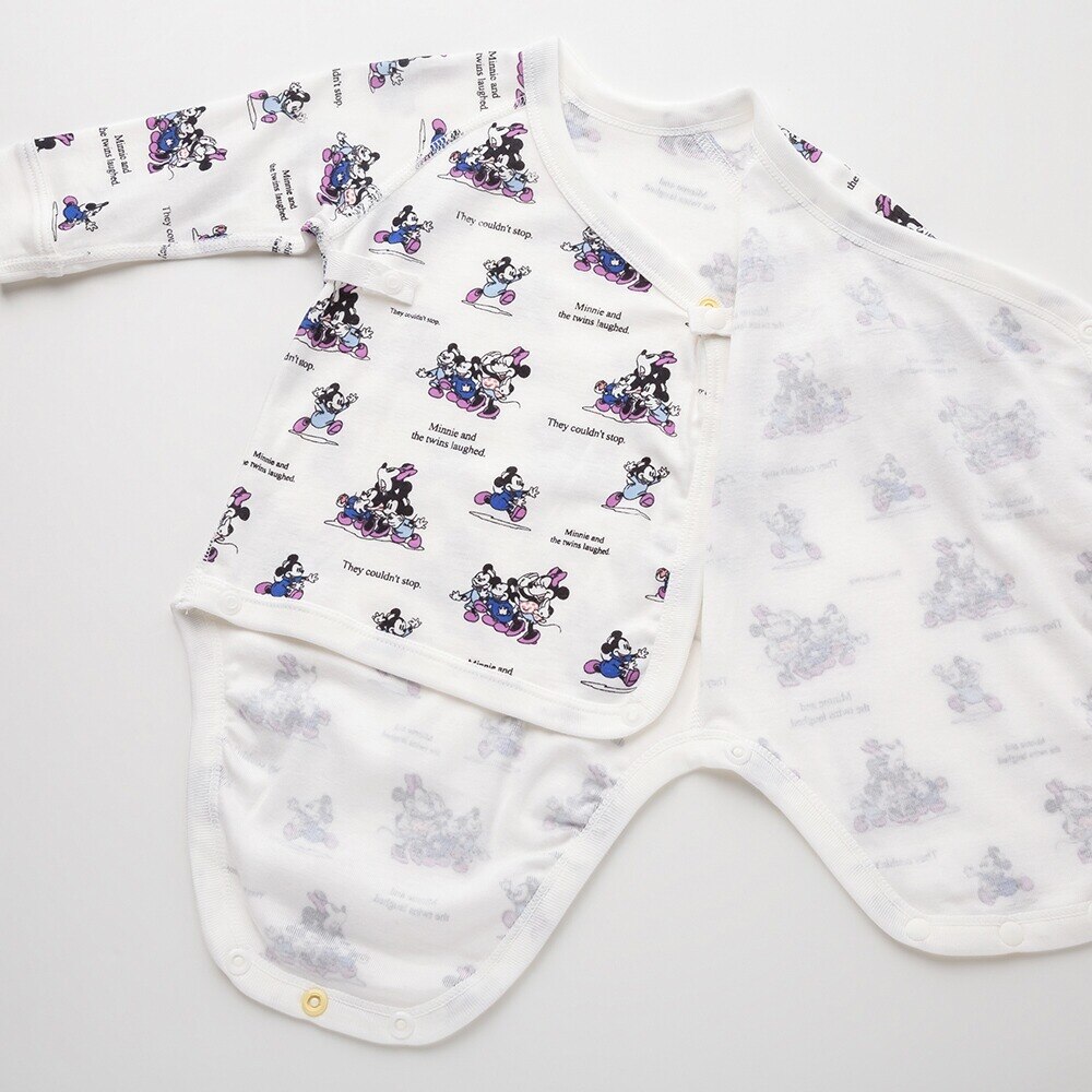 ディズニー ストーリーズ ボディスーツ 長袖 前開き 2枚組 Baby ユニクロ ディズニー ストーリーズ ボディスーツ 長袖 前開き 2枚組 Baby ユニクロ