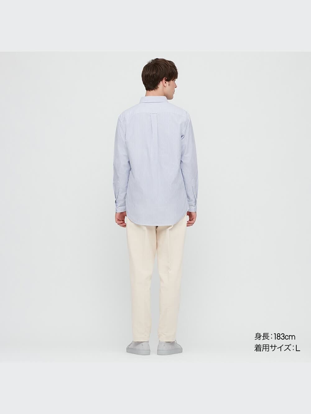 ユニクロ公式 | オックスフォードストライプシャツ（ボタンダウン