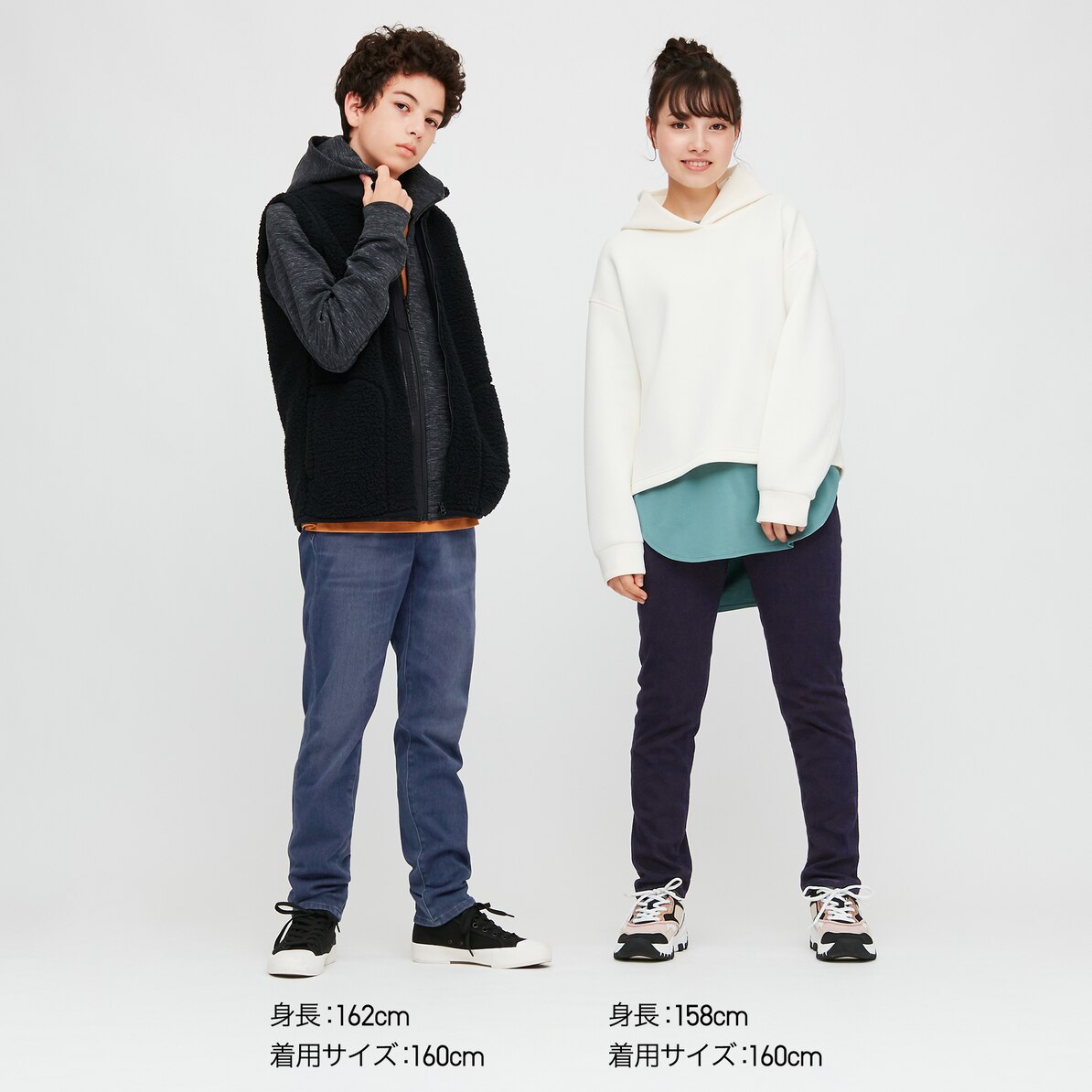 Kids ヒートテックウルトラストレッチスリムフィットパンツ ファスナー無 Kids ユニクロ