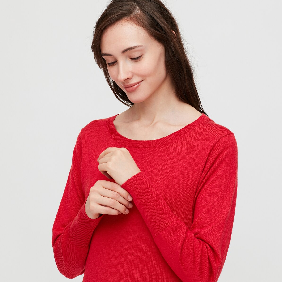 メリノブレンドボートネックワンピース 長袖 Women ユニクロ