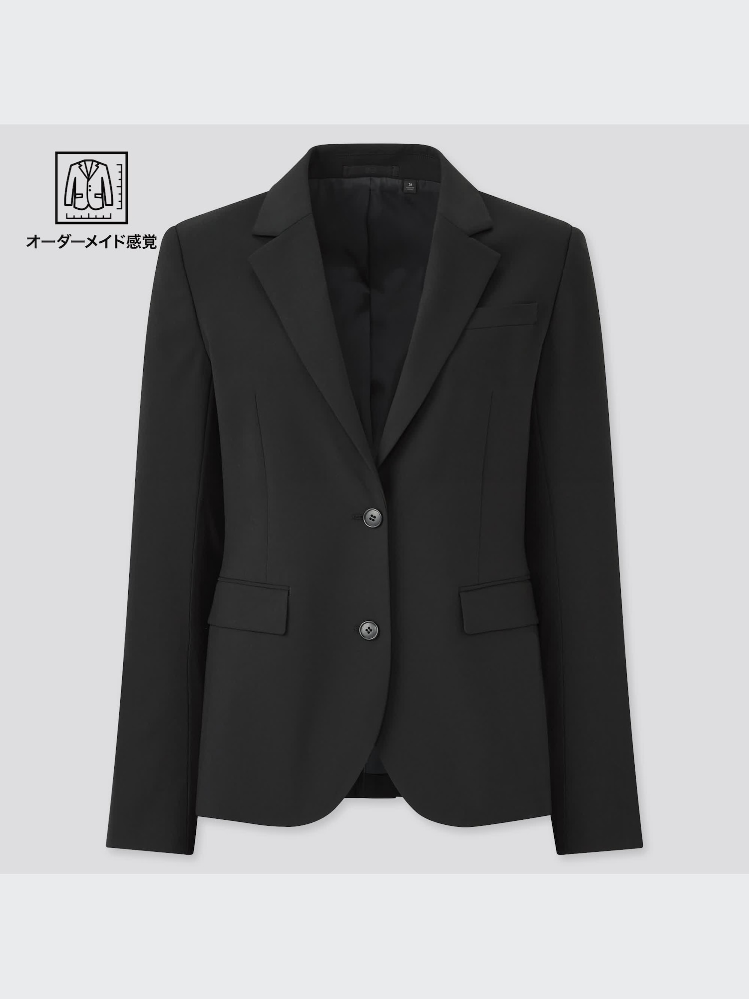 ユニクロ公式 | ストレッチテーラードジャケット（無地・ストライプ・2