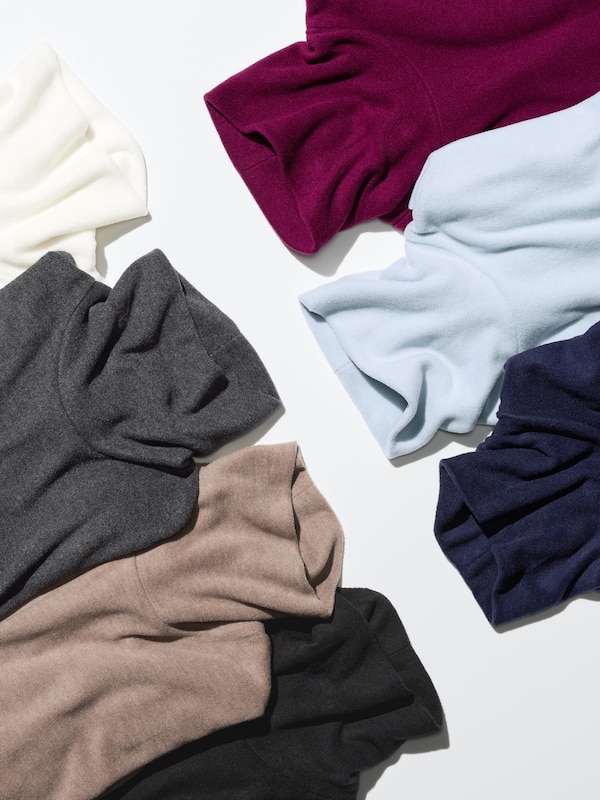 ヒートテックフリースタートルネックT