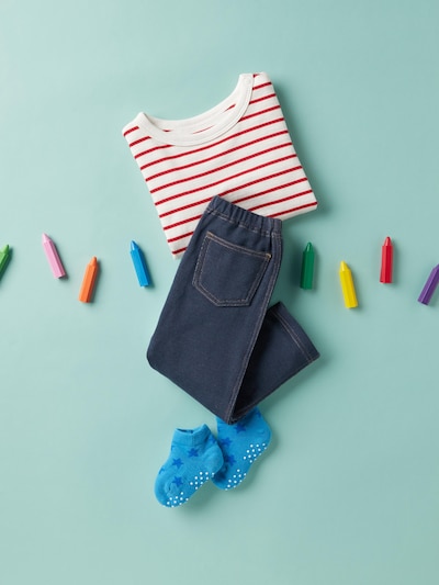 レギンス/デニムライク/10分丈 4