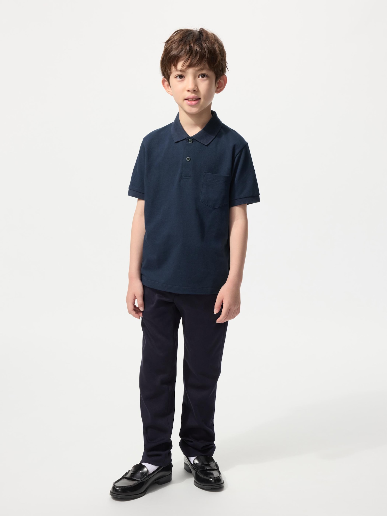 ユニクロ公式 | ドライカノコポケツキポロシャツ