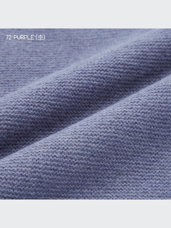 3Dスフレヤーンクルーネックセーター（長袖）