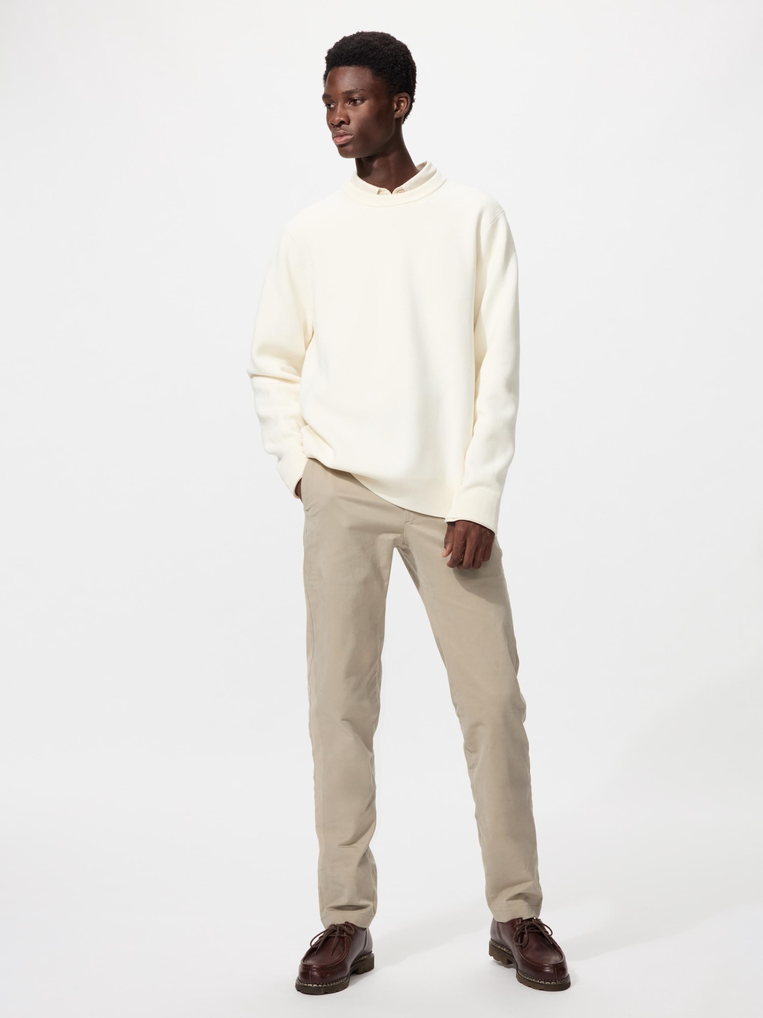 (じゅん) ユニクロ UNIQLO スリムフィットチノ ダークグレーサイズ73 中古