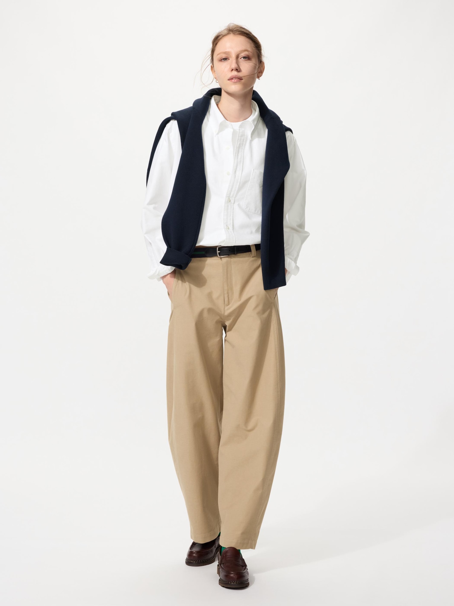 K☆012 yuuuking　九州送料込み ユニクロ公式 | オックスフォードシャツ/ストライプ