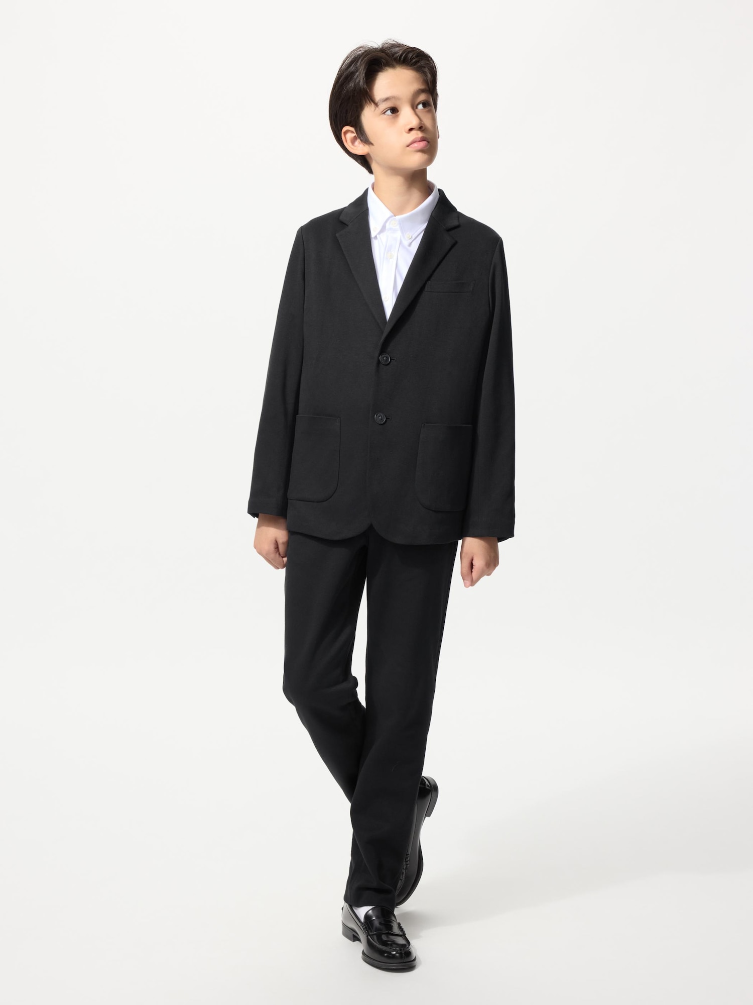 UNIQLO  ユニクロ 男の子 フォーマル 黒 140 ユニクロ公式 | フォーマル(キッズ)
