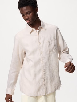 プレミアムリネンシャツ