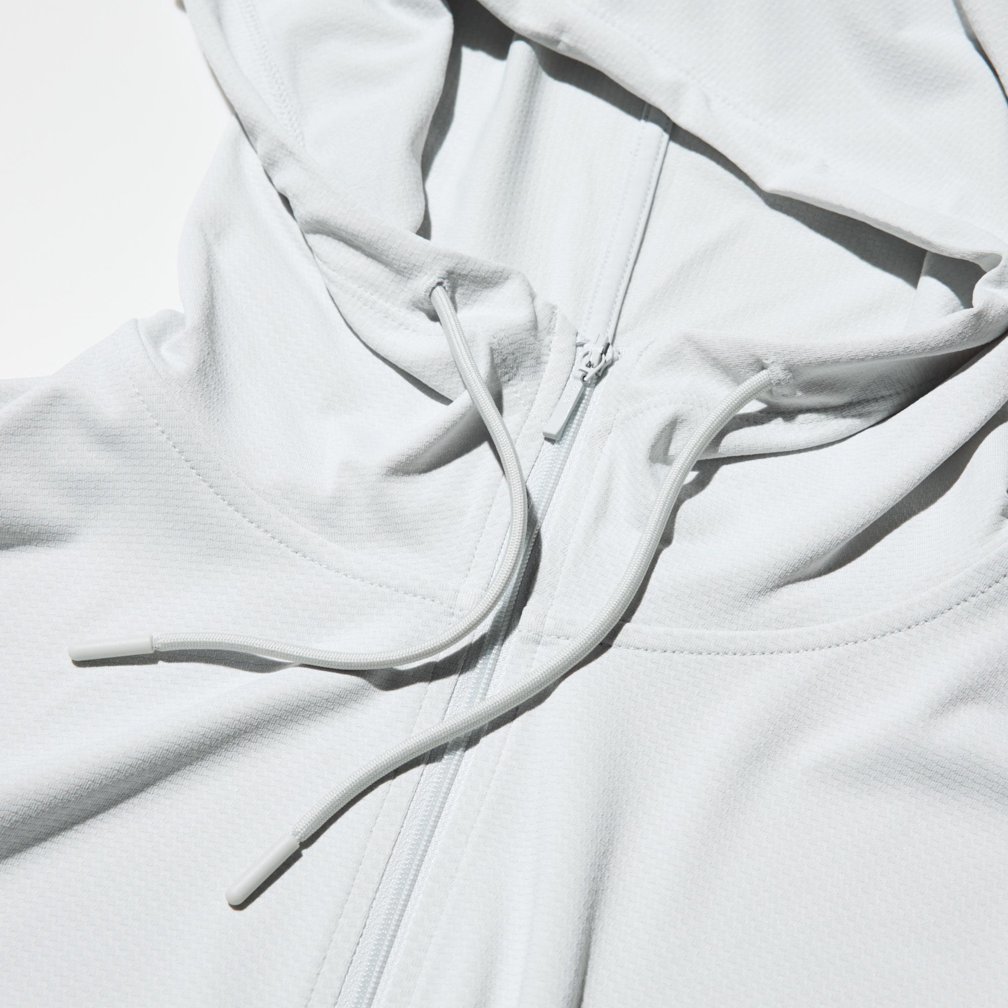 WOMEN エアリズムUVカットメッシュフルジップパーカ | UNIQLO UNIFORM
