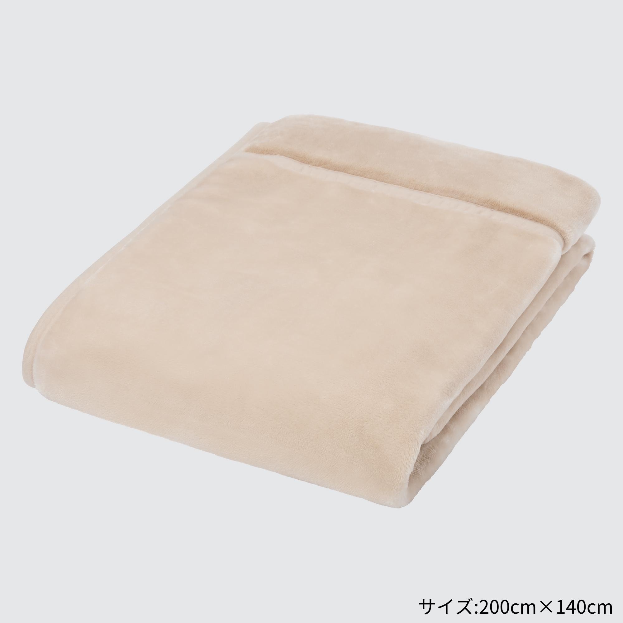 ユニクロのヒートテック二層毛布（シングル）未使用品 - 布団