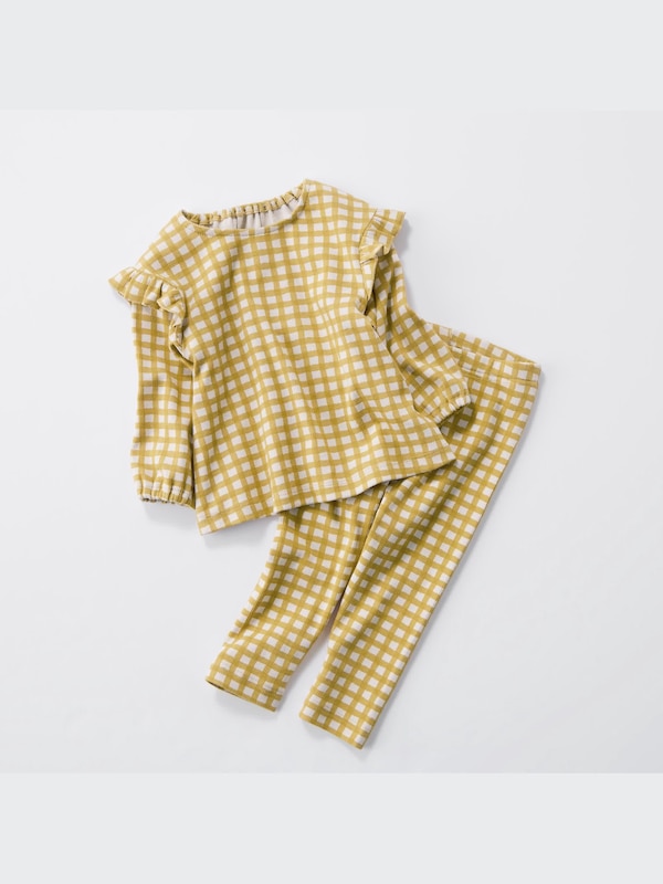 リブクルーネックT（長袖）