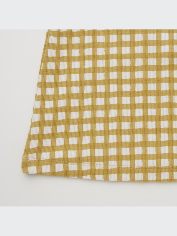 リブクルーネックT（長袖）