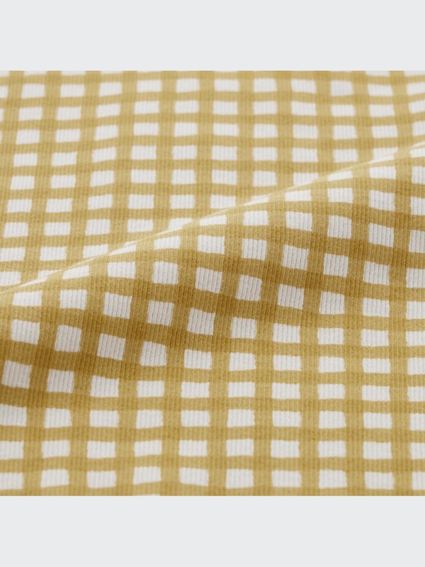 リブクルーネックT（長袖）