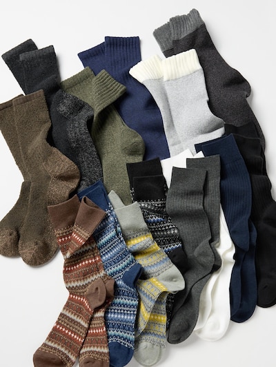 HEATTECH Wide Ribbed Socks