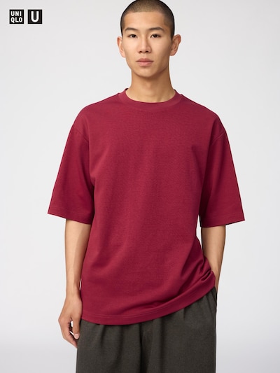エアリズムコットンオーバーサイズTシャツ/5分袖ベストセラー 11