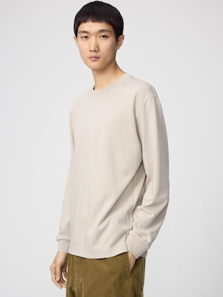 エアリズムコットンクルーネックTシャツ