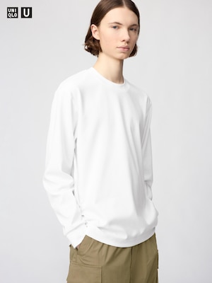 エアリズムコットンクルーネックTシャツ