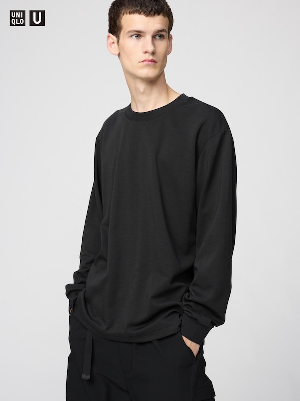 エアリズムコットンクルーネックTシャツ