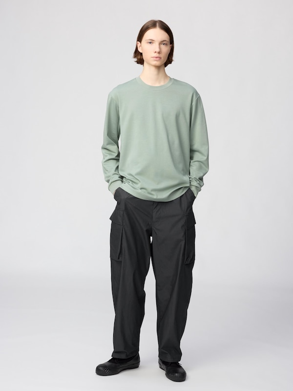 エアリズムコットンクルーネックTシャツ