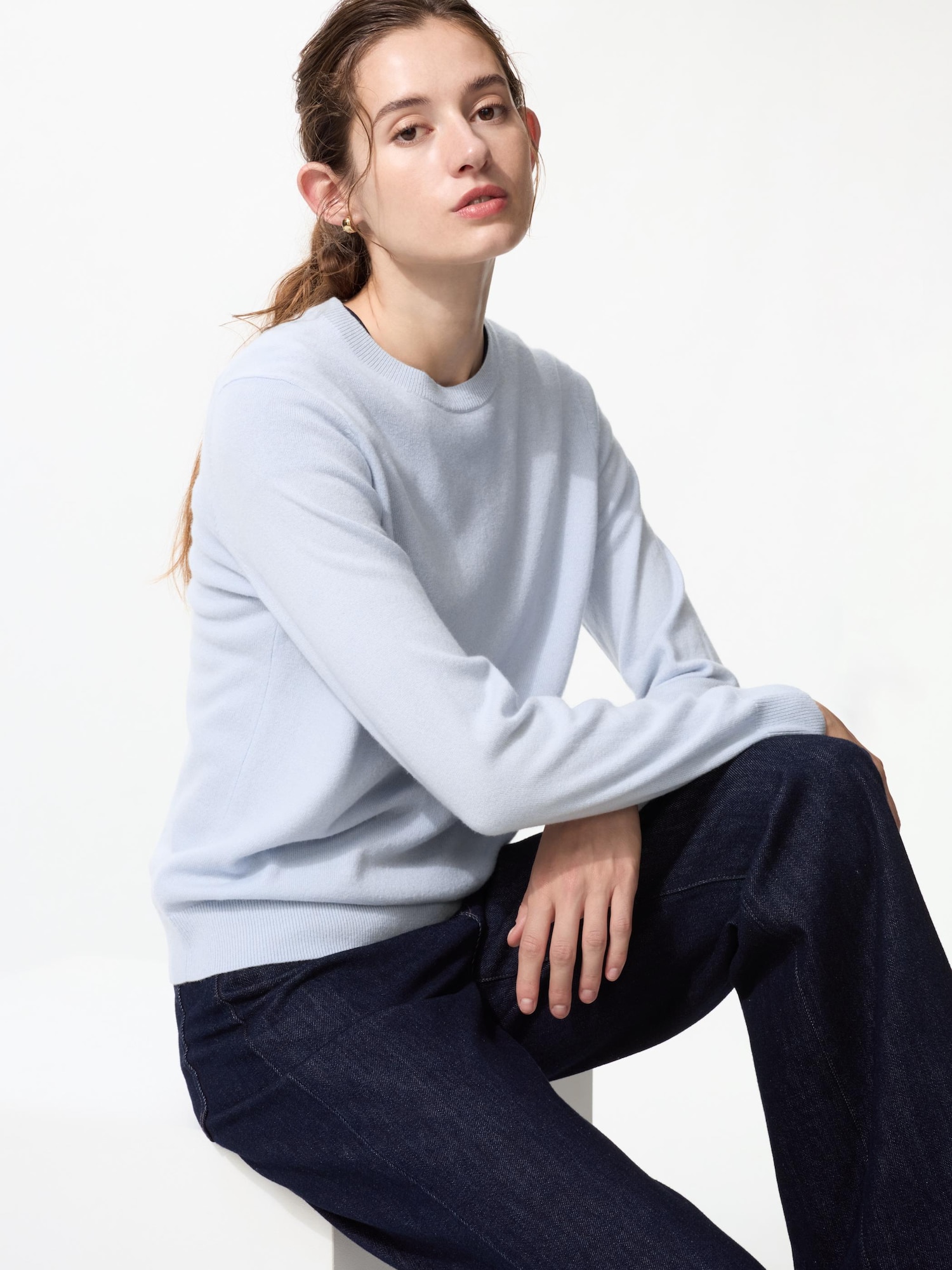 新品 タグ付き UNIQLO ユニクロ カシミヤ クリーム 長袖 セーター カシミアセーター レディースの関連商品 | ユニクロ