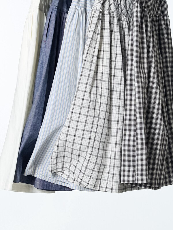 ユニクロ公式 | リネンコットンギャザースカート 