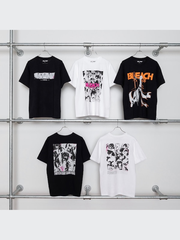 BLEACH 千年血戦篇 UT グラフィックTシャツ 死神＆滅却師（半袖・レギュラーフィット）
