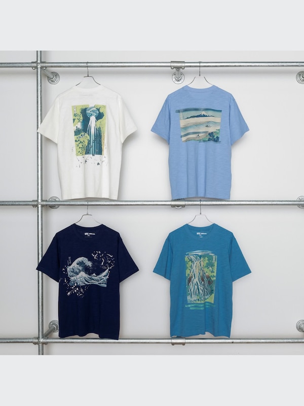 北斎 アート・オブ・ウォーター UT グラフィックTシャツ （半袖・レギュラーフィット）