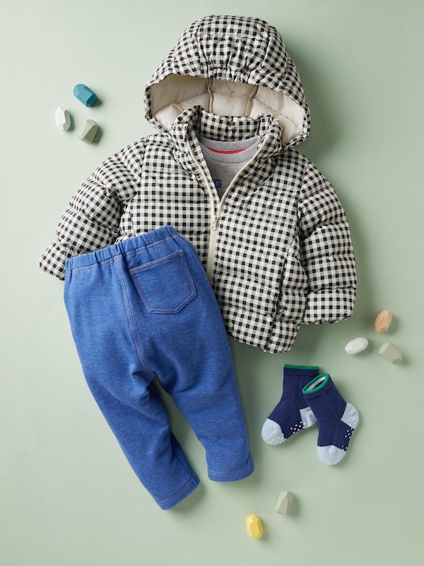 リラックスフィットレギンス/デニムライク/10分丈