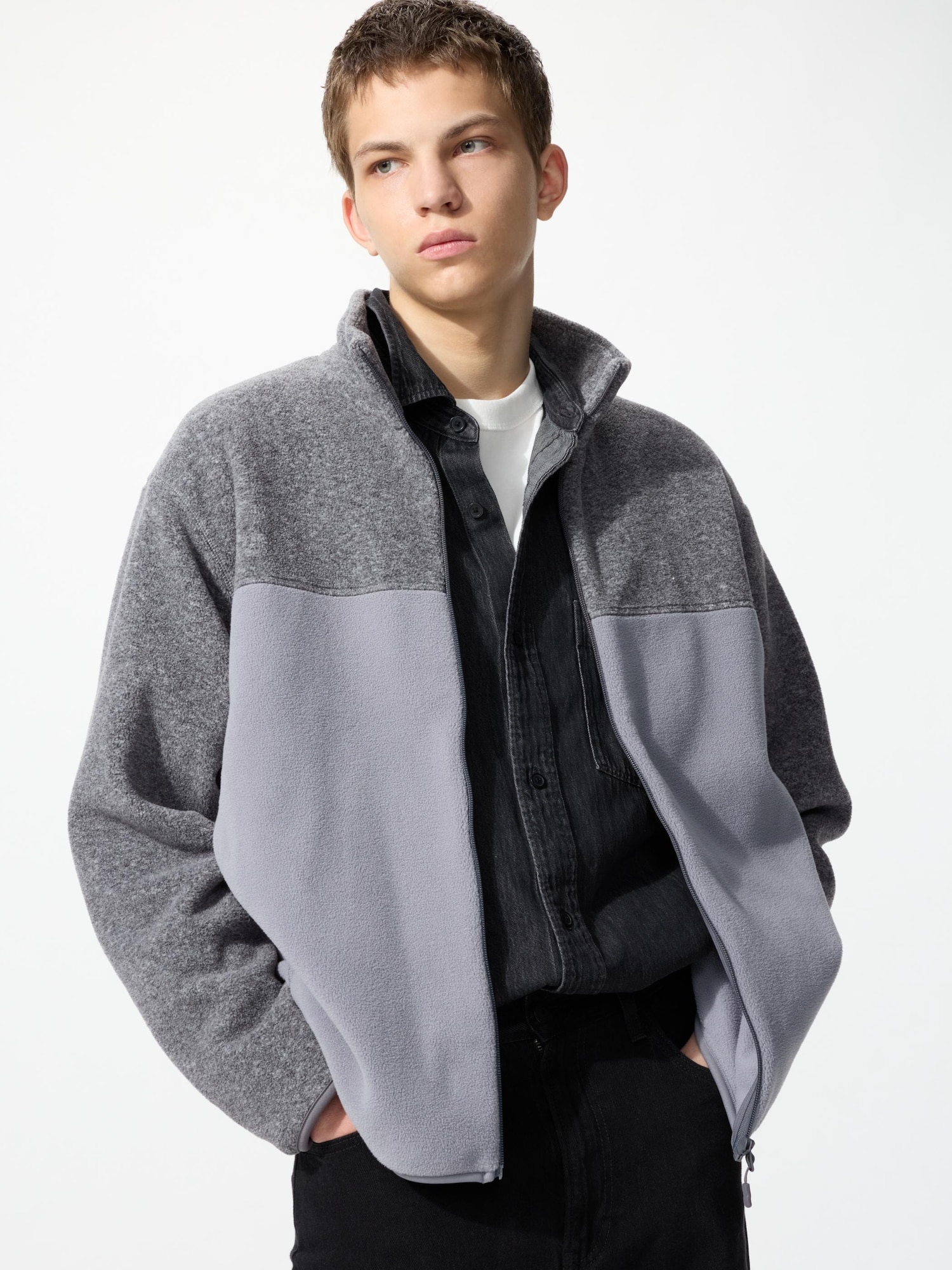 UNIQLO公式 | メンズのブルゾン・パーカ (フリース)
