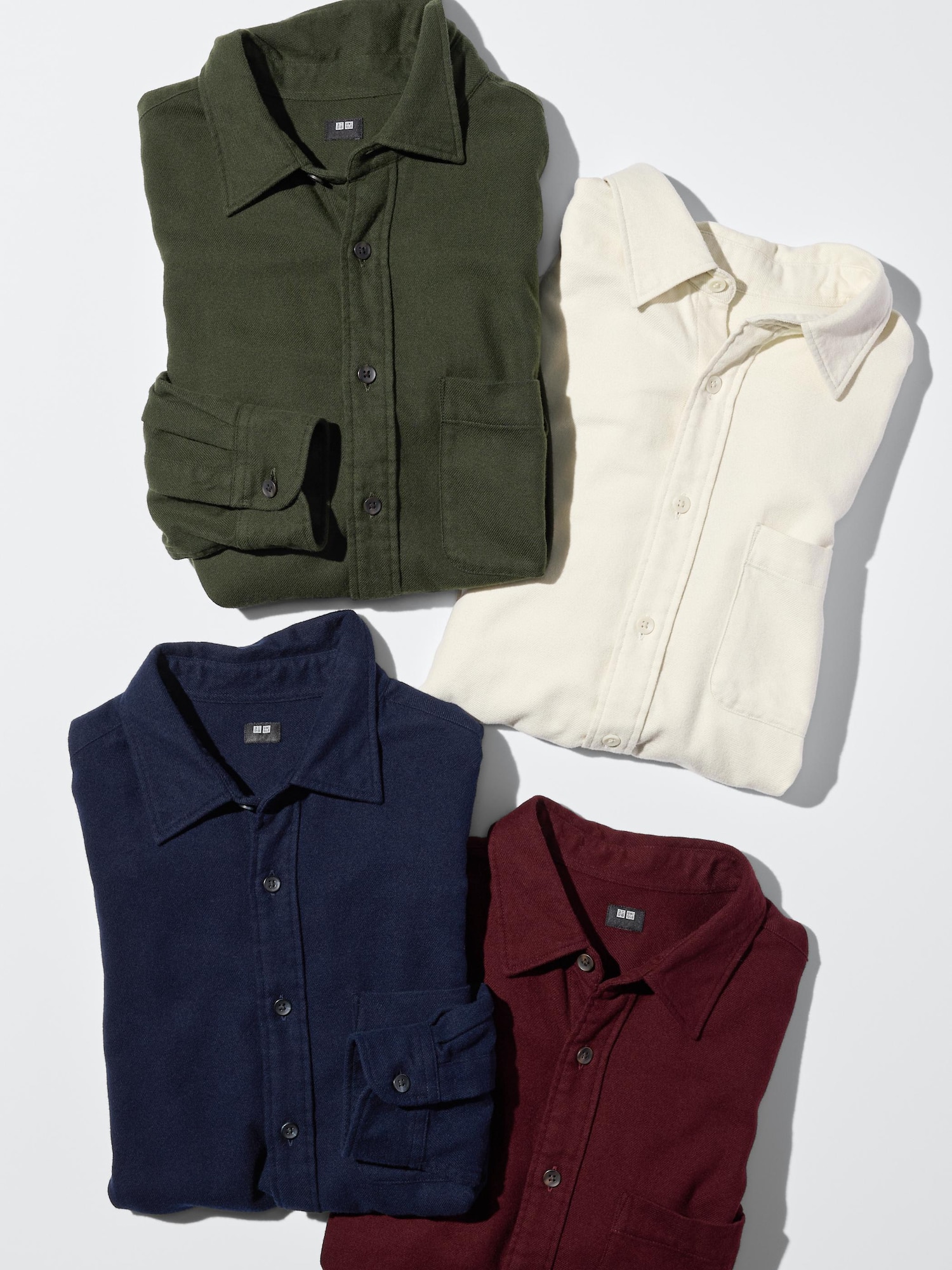 ユニクロ公式 | フランネルシャツ