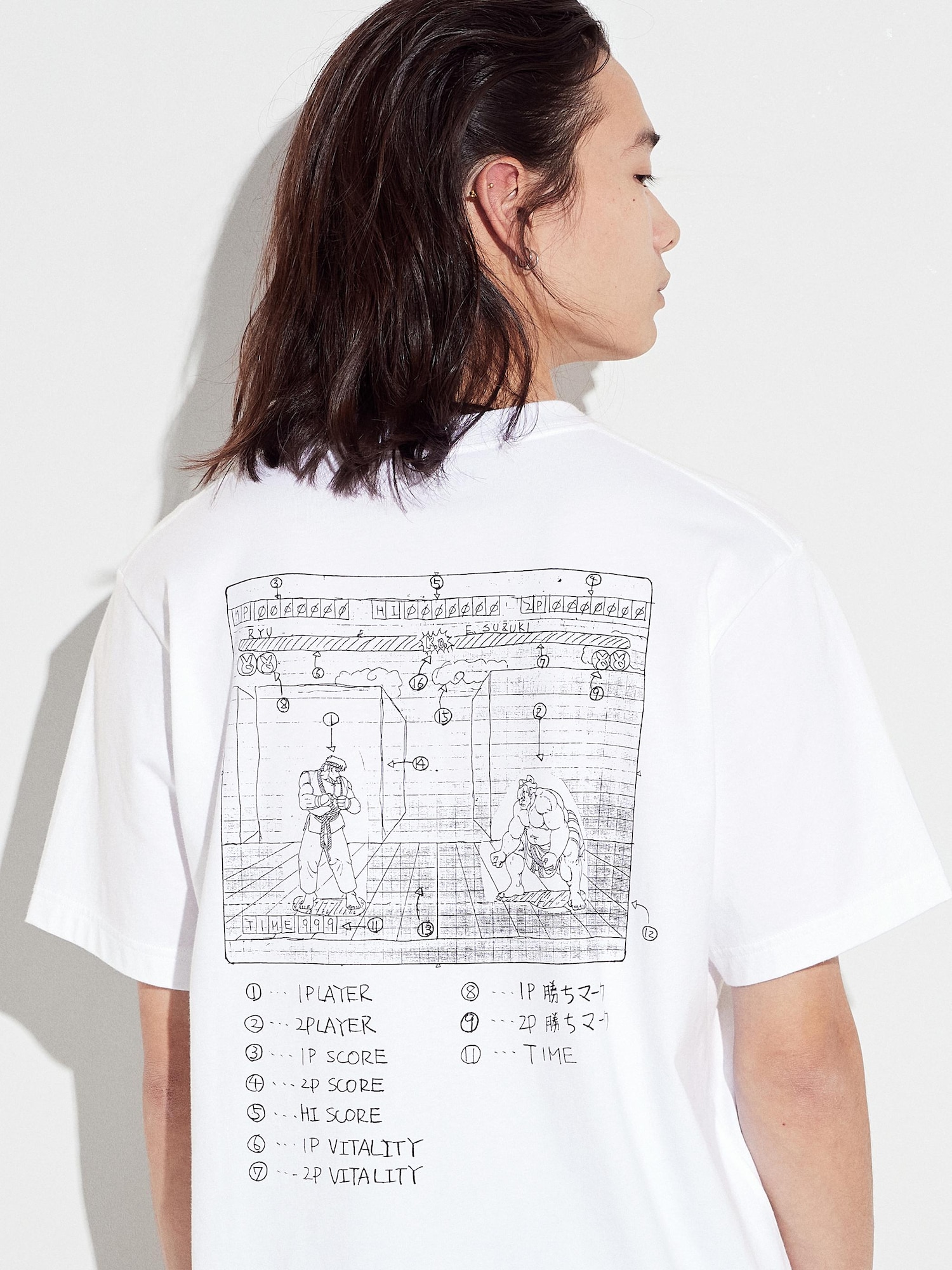 ユニクロ ストリートファイター tシャツ どうよ オファー