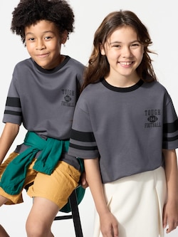 エアリズムコットングラフィッククルーネックTシャツ
