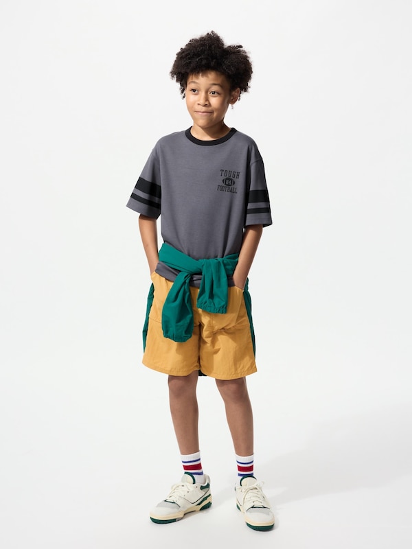 エアリズムコットングラフィッククルーネックTシャツ