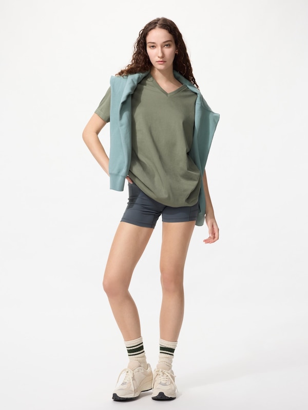 ドライカラーVネックTシャツ