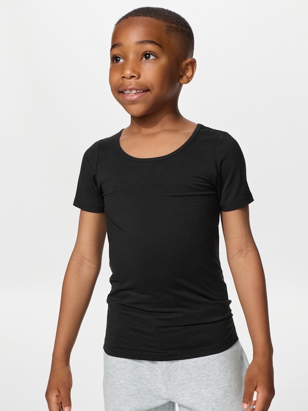 ヒートテックUネックTシャツ