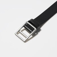 Italian Leather Slide Buckle Belt