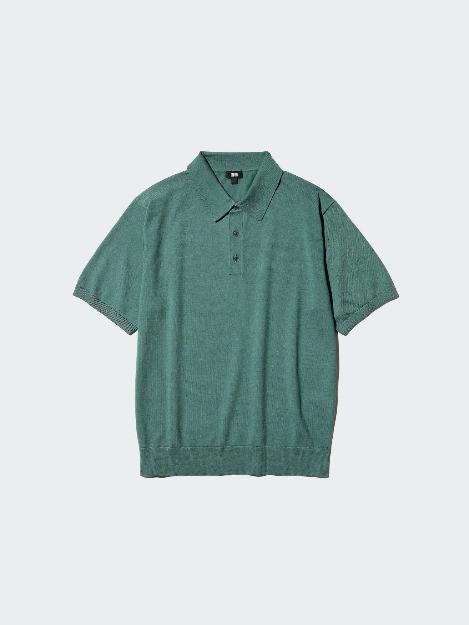 ユニクロ公式 | ウォッシャブルニットポロセーター半袖