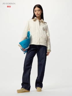 ストレートジーンズ/丈長め