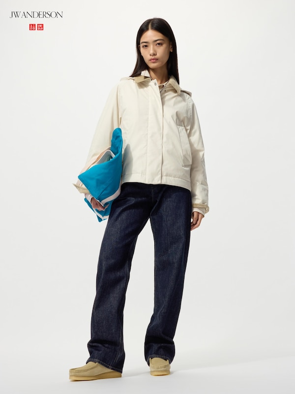 ストレートジーンズ/丈長め