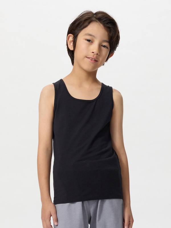 エアリズムコットンブレンドタンクトップ