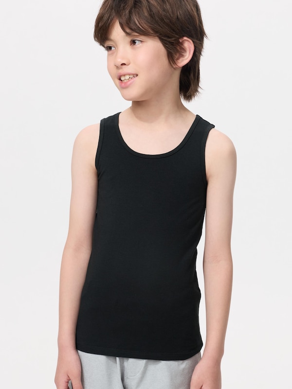 エアリズムコットンブレンドタンクトップ