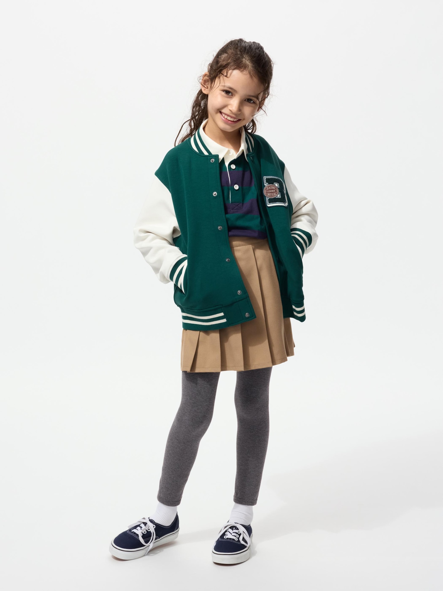 KIDS GIRLS 極暖ヒートテックボアレギンス | UNIQLO UNIFORM