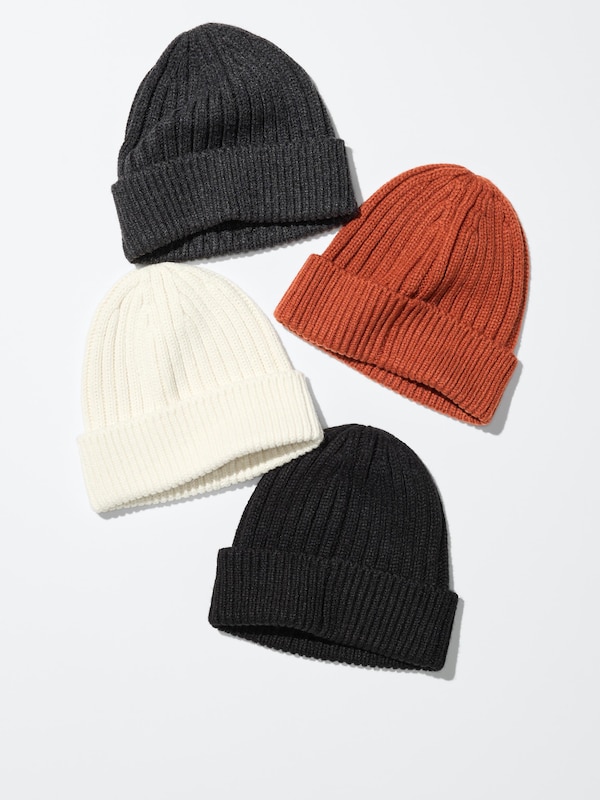 ヒートテックリブビーニー