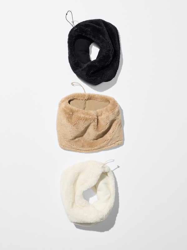 ヒートテックファーリーフリースネックウォーマー